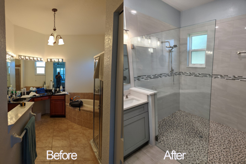 bathroom remodel